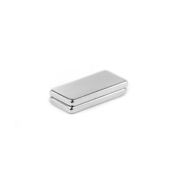 Aimant, 10 x 20 mm - Nickel (10 Pièces)