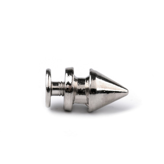 Decorative screw stud / bottom bag protective feet ø8 mm - Nickel (5 Pairs) Decorative screw stud / bottom bag protective feet ø8 mm - Nickel (5 Pairs)