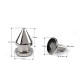 Decorative screw stud / bottom bag protective feet ø8 mm - Nickel (5 Pairs) Decorative screw stud / bottom bag protective feet ø8 mm - Nickel (5 Pairs)