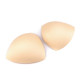 Bra pads for swimsuits / corsets size xxxl - Black (1 Pair)