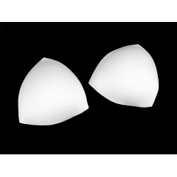 Bra pads for swimsuits / corsets size xxxl - White (1 Pair)