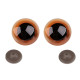 Grandi occhielli, con chiusura di sicurezza, dimensioni: ø 40 mm - Trasparente (10 Set) Grandi occhielli, con chiusura di sicurezza, dimensioni: ø 40 mm - Trasparente (10 Set)