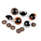 Grandi occhielli, con chiusura di sicurezza, dimensioni: ø 40 mm - Trasparente (10 Set) Grandi occhielli, con chiusura di sicurezza, dimensioni: ø 40 mm - Trasparente (10 Set)