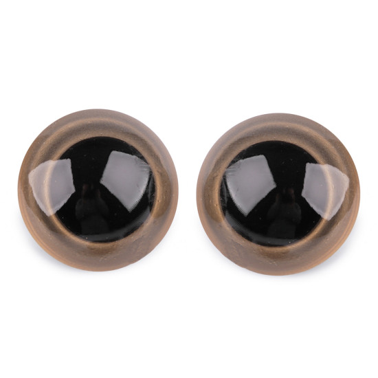 Grandi occhielli, con chiusura di sicurezza, dimensioni: ø 45 mm - Trasparente (10 Set) Grandi occhielli, con chiusura di sicurezza, dimensioni: ø 45 mm - Trasparente (10 Set)