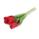 Artificial tulip bouquet - White (3 Bunches) Artificial tulip bouquet - White (3 Bunches)