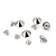 Decorative screw stud / bottom bag protective feet ø13 mm - Nickel (100 Pairs) Decorative screw stud / bottom bag protective feet ø13 mm - Nickel (100 Pairs)