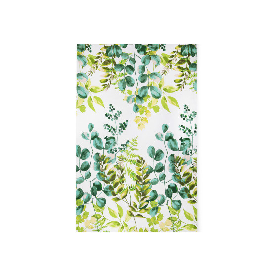 Cotton fabric / canvas - leaves - Green (1 Meter)