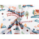 Cotton fabric / canvas train - White (1 Meter)