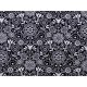 Cotton fabric / canvas - folk style - Grey (1 Meter)