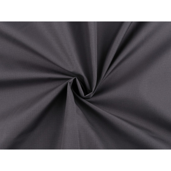 Polyester windbreaker fabric with ripstop - Blue dark (1 Meter)