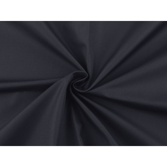 Polyester windbreaker fabric with ripstop - Blue dark (1 Meter)