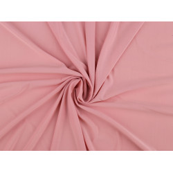 Jersey sportswear fabric  smooth, firm pes - Vintage pink light (1 Meter)