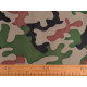 Polyester windbreaker fabric with silver coating, camouflage - Green (1 Meter) Polyester windbreaker fabric with silver coating, camouflage - Green (1 Meter)