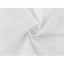 Cotton muslin cheesecloth fabric - White (1 Meter)