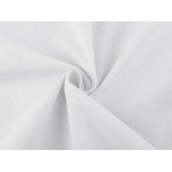 Baumwollstoff/leinen canvas - Weiß (1 Meter)