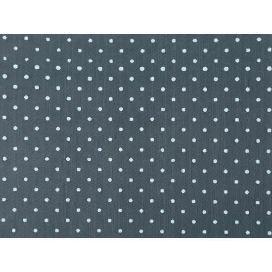 Organza à pois - Bleu lumineux (1 Mètre) Organza à pois - Bleu lumineux (1 Mètre)
