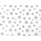 Organza śnieżynki - White (10 Metry)