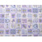 Decorative fabric loneta lavender - Ecru light (1 Meter)