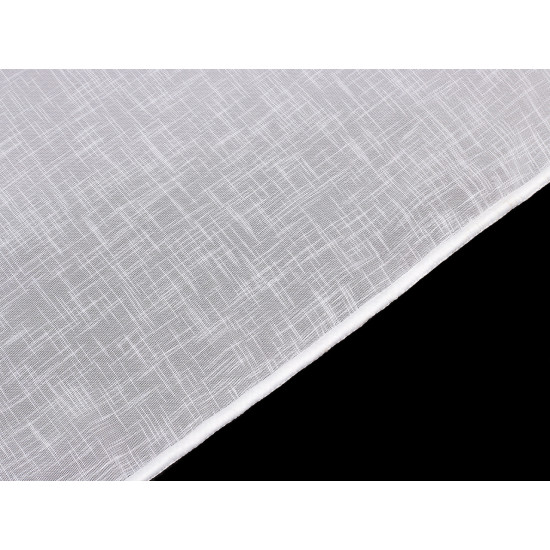 Woal strukturowany z ołowianką szerokość 276 cm - Off white (1 Metr) Woal strukturowany z ołowianką szerokość 276 cm - Off white (1 Metr)