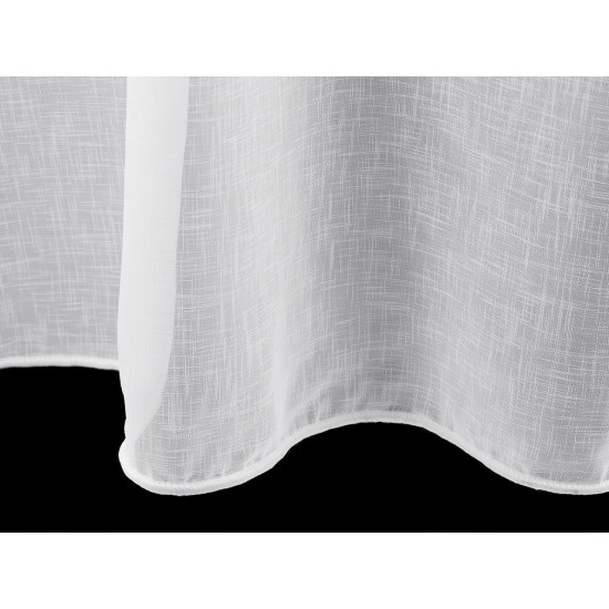 Woal strukturowany z ołowianką szerokość 276 cm - Off white (1 Metr) Woal strukturowany z ołowianką szerokość 276 cm - Off white (1 Metr)