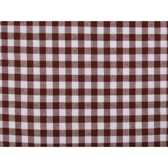 Checkered 100% cotton canvas fabric - Red (5 Meters) Checkered 100% cotton canvas fabric - Red (5 Meters)