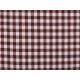 Checkered 100% cotton canvas fabric - Red (5 Meters) Checkered 100% cotton canvas fabric - Red (5 Meters)