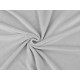 Elastic minky plush fabric, baby - Lightgrey (1 Meter)