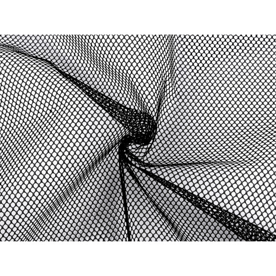 Netzstoff zur verstärkung von handtaschen/futter - Schwarz (1 Meter) Netzstoff zur verstärkung von handtaschen/futter - Schwarz (1 Meter)