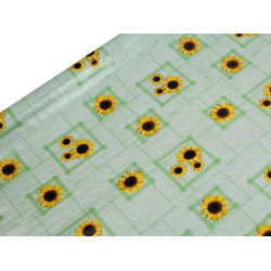 Pvc tablecloth without backing - Lig. pastelgreen (1 Meter)