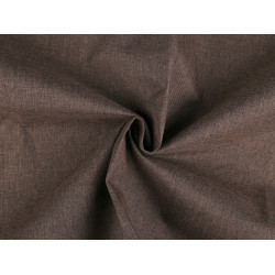 Outdoor impermeabile 300d/tessuto tecnico con trattamento pvc, melange - Marrone (1 Metro)