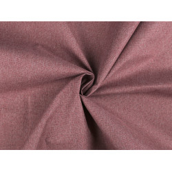 Outdoor impermeabile 300d/tessuto tecnico con trattamento pvc, melange - Rosso (1 Metro)