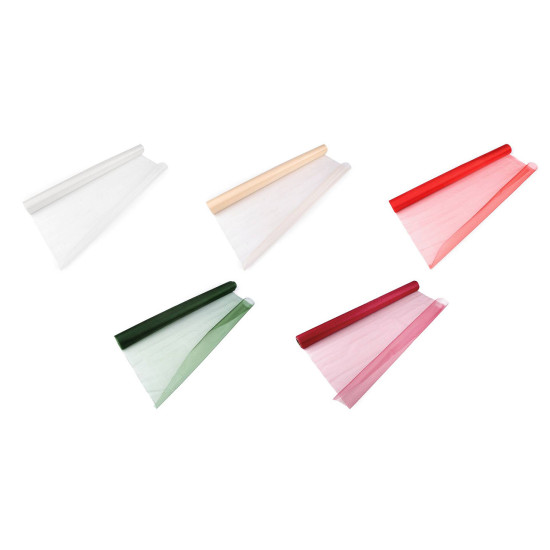 Organza latime 72 cm - Bej deschis (45 Metri)