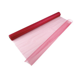 Organza latime 72 cm - Bordo (45 Metri)