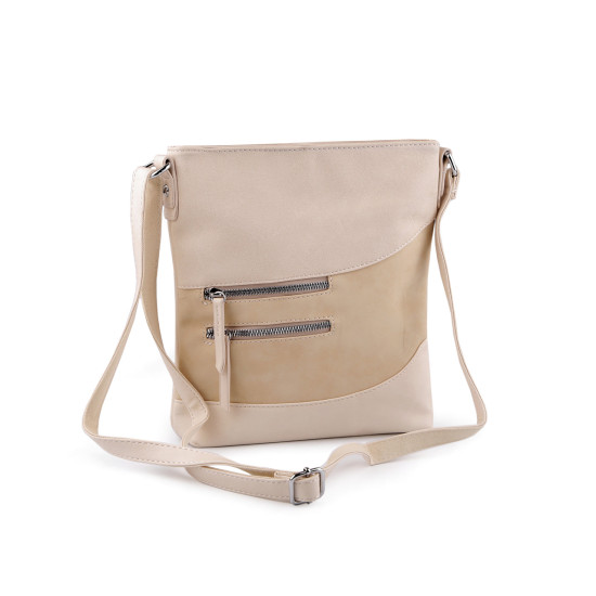 Crossbody bag 20x17 cm - Cognac brown (3 Pieces) Crossbody bag 20x17 cm - Cognac brown (3 Pieces)