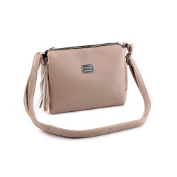 Crossbody bag 20x17 cm - Beige (1 Piece)
