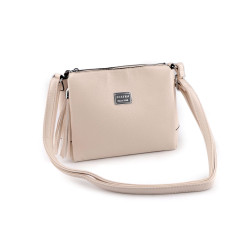 Crossbody bag 20x17 cm - Lightbeige (1 Piece)