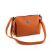 Crossbody bag 20x17 cm - Cognac brown (3 Pieces) Crossbody bag 20x17 cm - Cognac brown (3 Pieces)