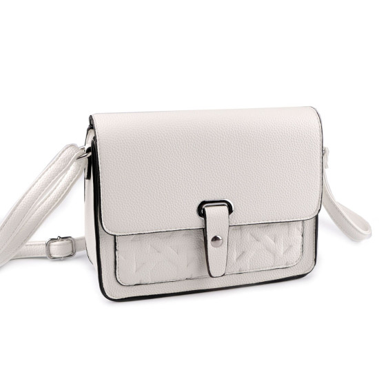 Borsa a tracolla, dimensioni: 23 x 17 cm - Bianco (3 Pezzi) Borsa a tracolla, dimensioni: 23 x 17 cm - Bianco (3 Pezzi)