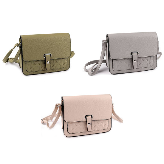 Borsa a tracolla, dimensioni: 23 x 17 cm - Bianco (3 Pezzi) Borsa a tracolla, dimensioni: 23 x 17 cm - Bianco (3 Pezzi)