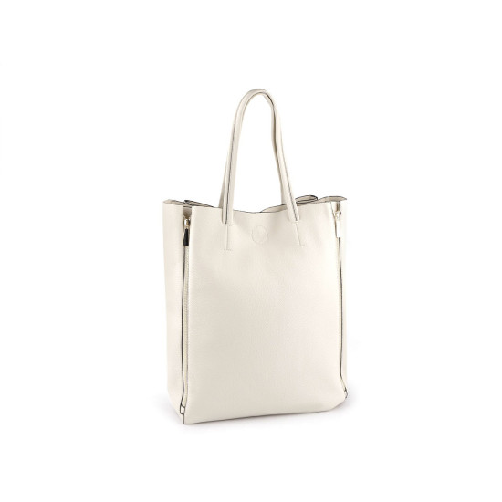 Handtasche groß, 2in1, 40 x 38 cm - Hell-grau (1 Stück) Handtasche groß, 2in1, 40 x 38 cm - Hell-grau (1 Stück)