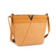 Crossbody bag 22x23 cm - Black (3 Pieces) Crossbody bag 22x23 cm - Black (3 Pieces)