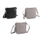 Crossbody bag 22x23 cm - Black (3 Pieces) Crossbody bag 22x23 cm - Black (3 Pieces)