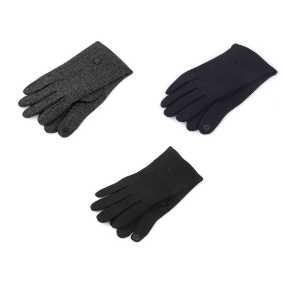 Gants femme, compatibles écran tactile - Noir (3 Paires) Gants femme, compatibles écran tactile - Noir (3 Paires)