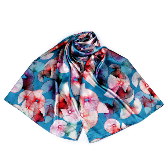Foulard/sciarpa in raso, dimensioni: 70 x 165 cm - Multicolore (3 Pezzi) Foulard/sciarpa in raso, dimensioni: 70 x 165 cm - Multicolore (3 Pezzi)