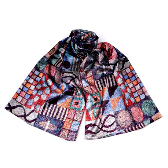 Foulard/sciarpa in raso, dimensioni: 70 x 165 cm - Multicolore (3 Pezzi) Foulard/sciarpa in raso, dimensioni: 70 x 165 cm - Multicolore (3 Pezzi)