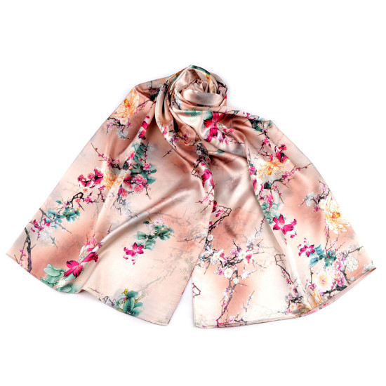 Foulard/sciarpa in raso, dimensioni: 70 x 165 cm - Multicolore (3 Pezzi) Foulard/sciarpa in raso, dimensioni: 70 x 165 cm - Multicolore (3 Pezzi)
