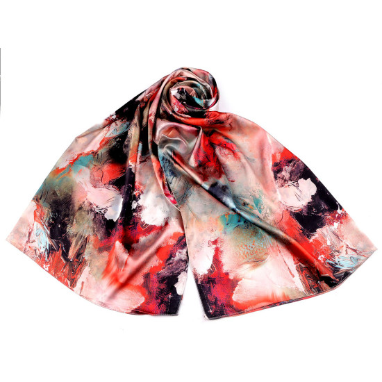 Foulard/sciarpa in raso, dimensioni: 70 x 165 cm - Multicolore (3 Pezzi) Foulard/sciarpa in raso, dimensioni: 70 x 165 cm - Multicolore (3 Pezzi)