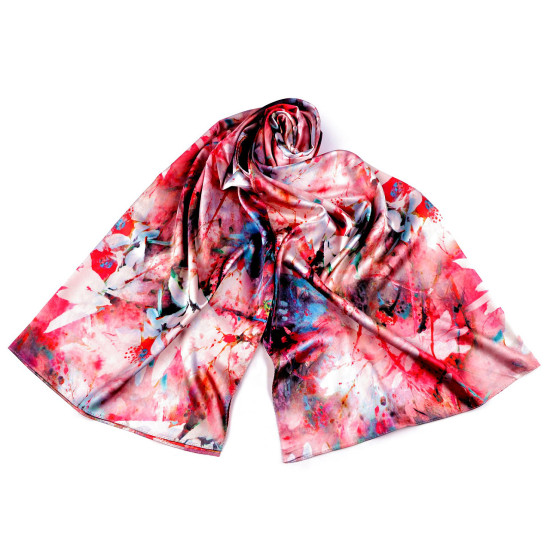 Foulard/sciarpa in raso, dimensioni: 70 x 165 cm - Multicolore (3 Pezzi) Foulard/sciarpa in raso, dimensioni: 70 x 165 cm - Multicolore (3 Pezzi)