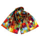 Foulard/sciarpa in raso, dimensioni: 70 x 165 cm - Multicolore (3 Pezzi) Foulard/sciarpa in raso, dimensioni: 70 x 165 cm - Multicolore (3 Pezzi)