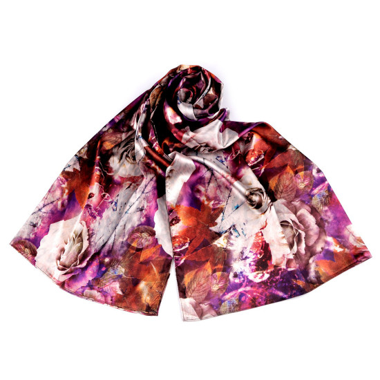 Foulard/sciarpa in raso, dimensioni: 70 x 165 cm - Multicolore (3 Pezzi) Foulard/sciarpa in raso, dimensioni: 70 x 165 cm - Multicolore (3 Pezzi)
